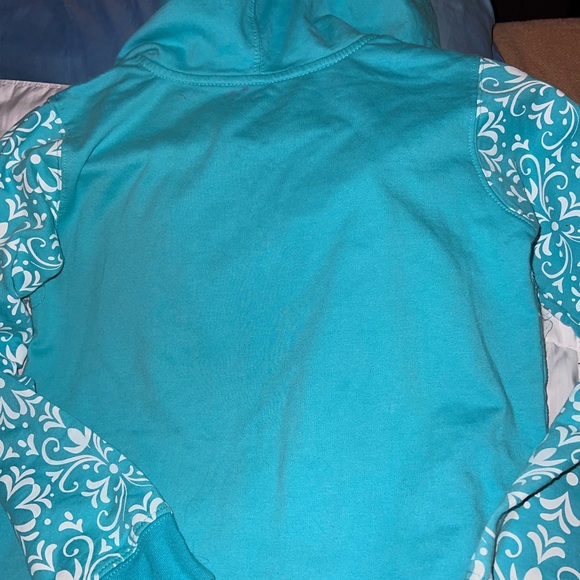 DISNEY FROZEN GIRLS HOODIE SIZE XL 16 - Picture 3 of 4